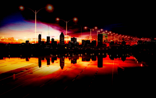 Montreal City Urban Montage 01