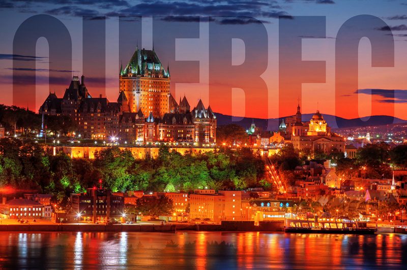 Quebec Frontenac Castle Montage with Text 02