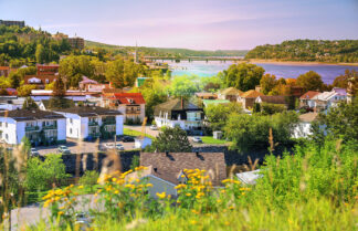 Saguenay City Neighborhood - Just Amazing Urban Stock Imagery at Budget Price