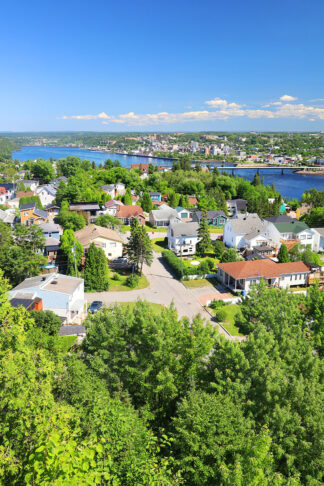 Saguenay City in Summer - Just Amazing Urban Stock Imagery