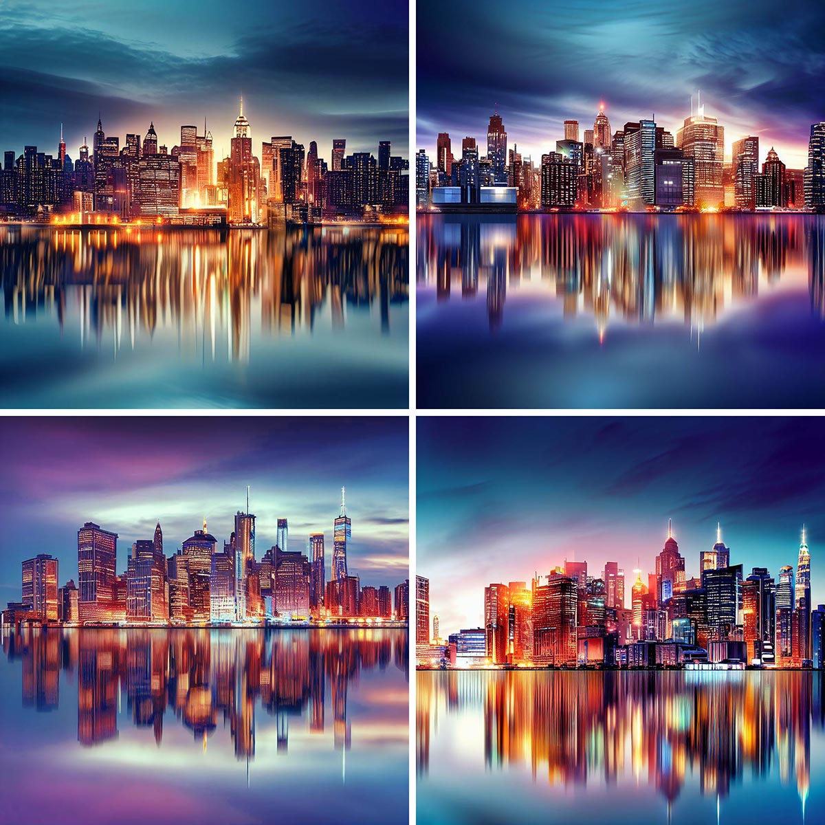 AI New York Cityscape Images