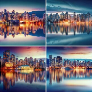 AI Urban Vancouver City Images